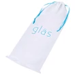 GLAS - szíves üveg dildó (átlátszó)