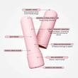 Vush Pop Gloss - akkus, vízálló mini vibrátor (pink)