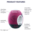 Satisfyer Egg Bubble - tojás maszturbátor (1 db)
