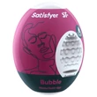 Satisfyer Egg Bubble - tojás maszturbátor (1 db)