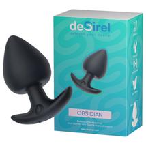 Desirel Obsidian - okos, anál vibrátor (fekete) - Vágyaim.hu szexshop