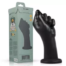 BUTTR Fist Corps - fisting dildó (fekete)
