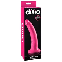 Dillio 7 - tapadókorongos, élethű dildó (18cm) - pink