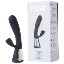 Fleshlight OHMIBOD Kiiroo - okos csiklókaros vibrátor (fekete)