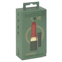 Emerald Love - akkus, vízálló rúzsvibrátor (piros)