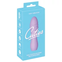 Cuties Mini 3 - akkus, vízálló, spirál vibrátor (lila)