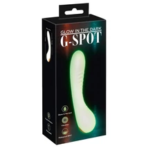 You2Toys Glow in the dark - foszforeszkáló G-pont vibrátor (fehér)