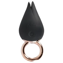 Belou - akkus, vízálló csikló vibrátor (fekete)