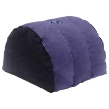 Magic Pillow - Felfújható szexpárna - dildótartóval (lila)