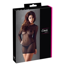 Cottelli - átlátszó ruha (fekete)