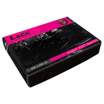 Lakk lepedő - super soft - 200x230cm (fekete)