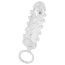 Dorcel Mr. Orgasm - gömbös péniszköpeny (átlátszó)