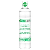 Waterglide 2in1 – aloe verás síkosító és masszázsgél (300 ml)
