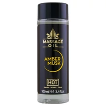HOT bőrápoló masszázsolaj - borostyán pézsma (100ml)