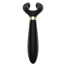 Satisfyer Endless Fun - akkus, vízálló párvibrátor (fekete)