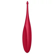 Satisfyer Twirling Fun - akkus, vízálló csikló vibrátor (piros)