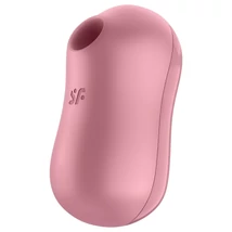 Satisfyer Cotton Candy - léghullámos csikló vibrátor (korall)
