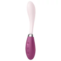 Satisfyer G-Spot Flex 3 - akkus G-pont vibrátor (pink-vörös)