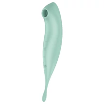 Satisfyer Twirling Pro - okos 2in1 csikló vibrátor (menta)