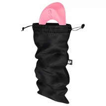 Satisfyer Treasure Bag - tároló táska - közepes (fekete)