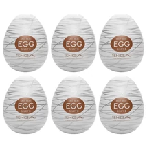 TENGA Egg Silky II - tojás maszturbátor (6db)