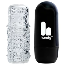 The Handy TrueGrip Gen 2 Sleeve - maszturbátor (átlátszó)