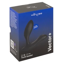 We-Vibe Vector+ - akkus, okos anál vibrátor (fekete)