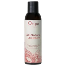 Orgie All Natural - vízbázisú síkosító gél - eper (150ml)