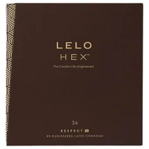LELO Hex Respect XL - luxus óvszer (36db)