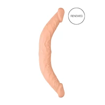 RealRock Double Dong 14 - dupla dildó (36cm) - natúr