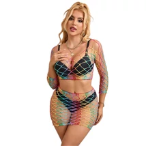 Subblime 952440 - szivárvány necc szett - S-L