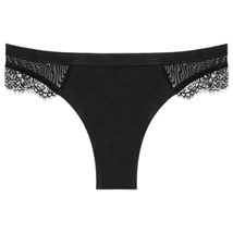 Adalet Flora Normal - menstruációs bugyi (fekete)