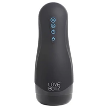 Lovebotz Auto Milker - vízálló szívó-rezgő maszturbátor (fekete)