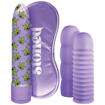 Stoner Bonga Bunga - rúd vibrátor szett (4 részes) - lila