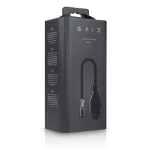 Saiz Basic - csikló pumpa (átlátszó-fekete)