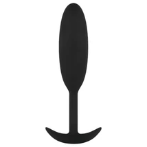 Easytoys Heavy Fulfiller - 54g-os anál plug - kicsi (fekete)