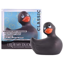 My Duckie 2.0 - kacsa vízálló csikló vibrátor (fekete)