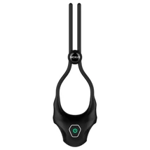 Nexus Forge - állítható vibrációs péniszgyűrű (fekete)