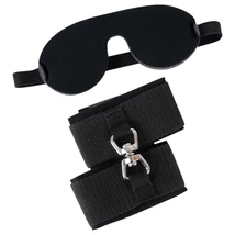 Bad Kitty - bilincs és szemtakaró (fekete)