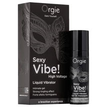 Orgie Sexy Vibe High Voltage - unisex folyékony vibrátor (15 ml)