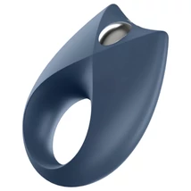 Satisfyer Royal One - App-vezérelt vibrációs péniszgyűrű, férfiaknak (kék)