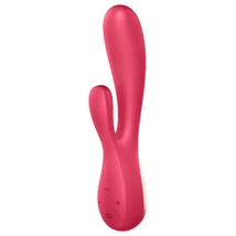 Satisfyer Mono Flex - App-vezérelt vibrátor (piros)
