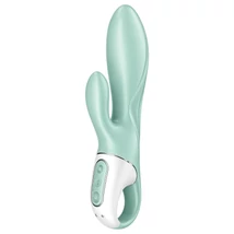Satisfyer Air Pump Bunny 5 - App-vezérelt pumpálható vibrátor (menta)
