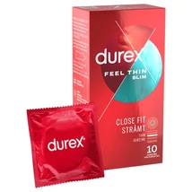 Durex Feel Thin Slim - élethű érzés óvszer (10 db)