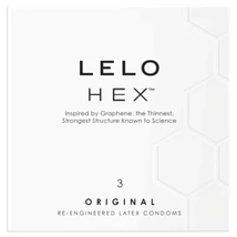 LELO Hex Original - luxus óvszer (3 db)