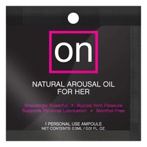 Sensuva ON Arousal Oil - intim olaj nőknek (0,5 ml)