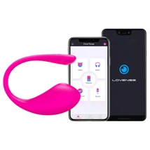 Lovense Lush 3 - hordható App-vezérelt vibrációs tojás (pink)
