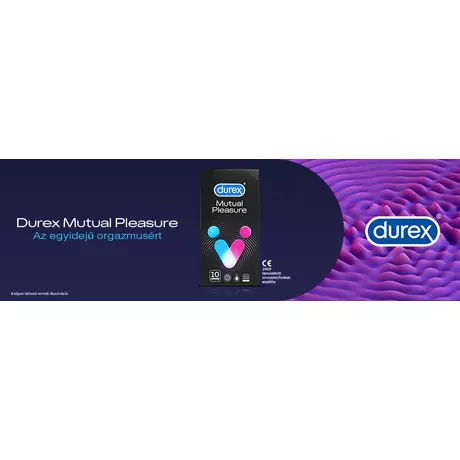 Durex Mutual Pleasure - késleltető óvszer (10db)