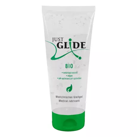 Just Glide Bio - vízbázisú vegán síkosító (200ml)