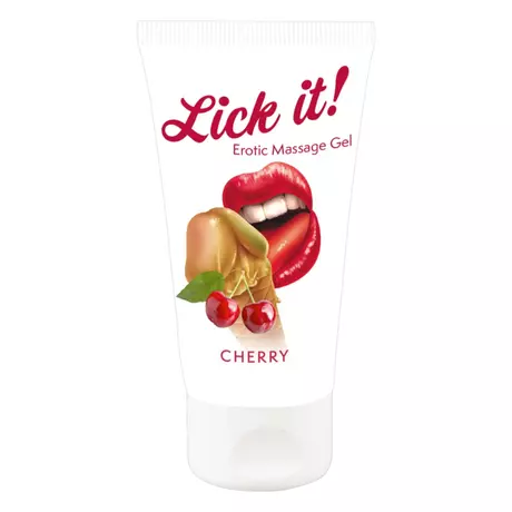 Lick it! - 2in1 ehető síkosító - cseresznye (50ml)